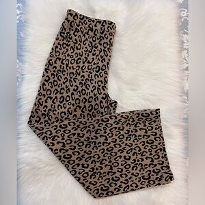 Poly cotton Jodifl Leopard print pants
